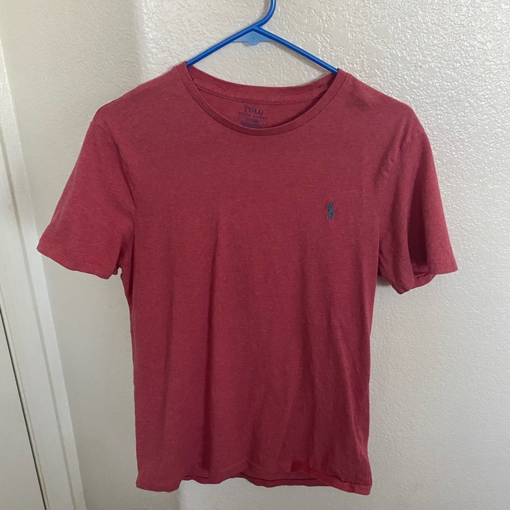 Medium slim fit pink polo Ralph Lauren short sleeve t-shirt